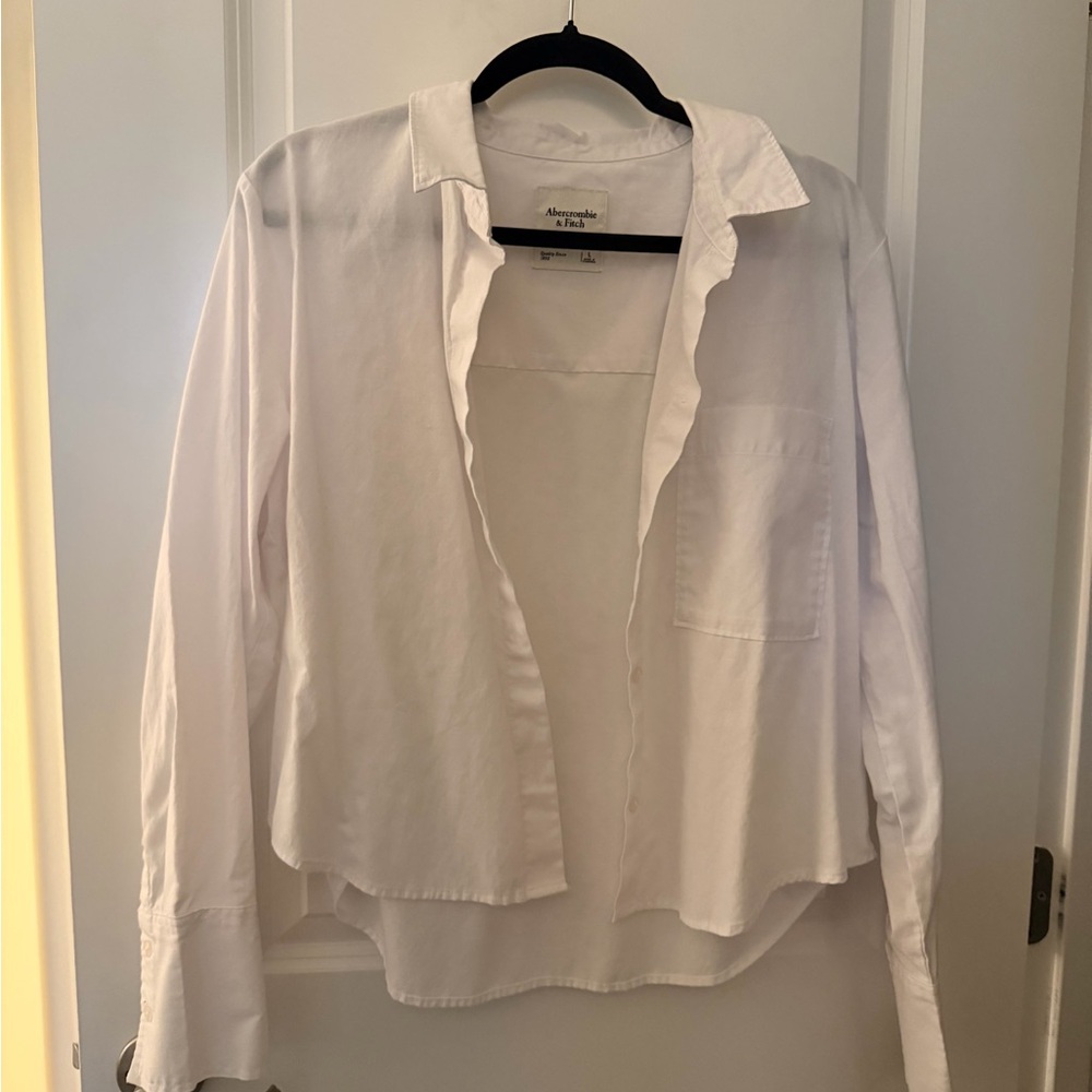 Abercrombie & Fitch Crisp White Shirt